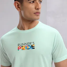 HRX by Hrithik Roshan Typography Printed Perforated Rapid-Dry Running T-shirt image 5