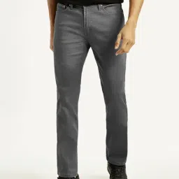 Levi's 511 Grey Cotton Slim Fit Jeans-picture-38