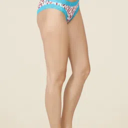 Soie Blue Printed Bikini Panty (Pack of 2) image 4