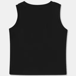 R&B Boys Black Cotton Graphic Print T-Shirt image 2