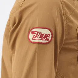 True Religion Men Regular Fit Spread Collar Typography Printed Cotton Casual Shirt image 5