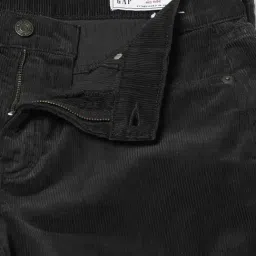 GAP Black Cotton Solid Jeans image 4