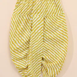Babyhug Full Sleeves Woven Printed Kurta & Dhoti Set - Mustard Yellow image 5