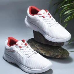 Woodland Men's White Running Shoes-picture-12