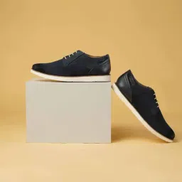 Ruosh Men's Blue Derby Shoes-picture-12