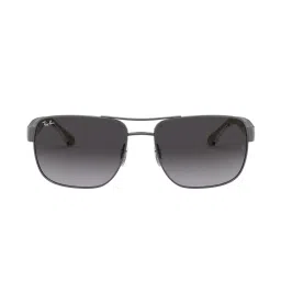 Ray-Ban 0RB3530 Grey Highstreet Square Sunglasses - 55 mm image 1