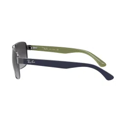 Ray-Ban 0RB3530 Grey Highstreet Square Sunglasses - 55 mm image 4