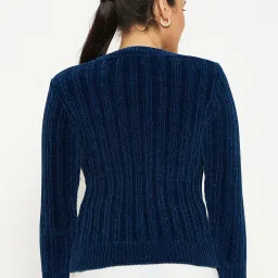 Duke Blue Slim Fit Pullover image 2