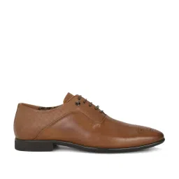 Van Heusen Men's Brown Oxford Shoes image 2
