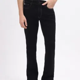 Lindbergh Black Cotton Bootcut Jeans-image-17