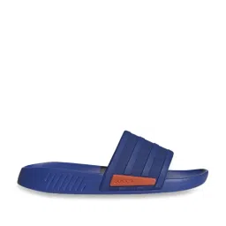 Adidas Men's ICONIC RUNNER Unisex Royal Blue Slides image 2