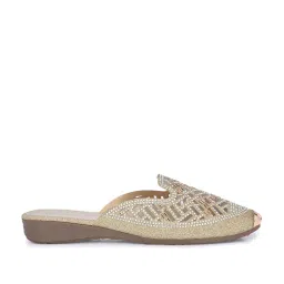 Clog London Women's Golden Mule Shoes image 2