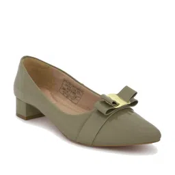 Van Heusen Women's Green Casual Pumps image 2