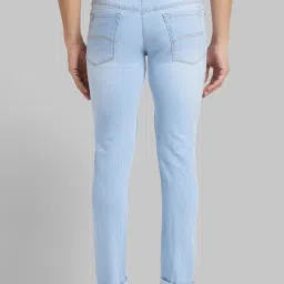 Park Avenue Light Blue Regular Fit Jeans image 2