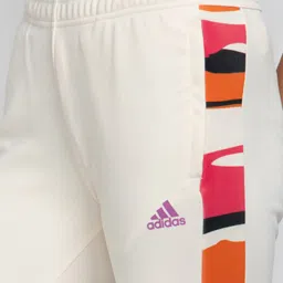 adidas TM TIRO PNT W Cream Printed Track Pants image 5
