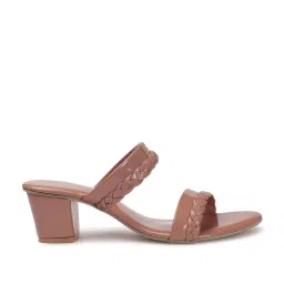 Iconics Women's Peach Casual Sandals image 2