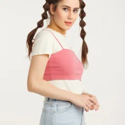 zink london zink Z Pink Crop Top image 3