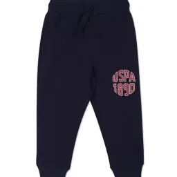U.S. Polo Assn. Kids Navy Solid Joggers-picture-44