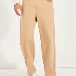 Styli Beige Flare Fit Jeans-picture-25