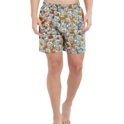 XYXX Multicolor Printed Cotton Boxers (Pack Of 3) image 2