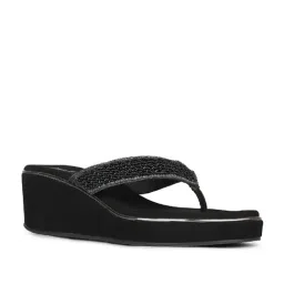 Inc.5 Women's Black Casual Sandal image 2