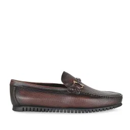 Imperio by Regal Men's Coffee Casual Loafers image 2