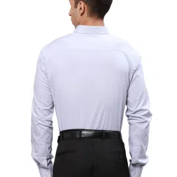 Park Avenue Grey Cotton Slim Fit Shirt image 2