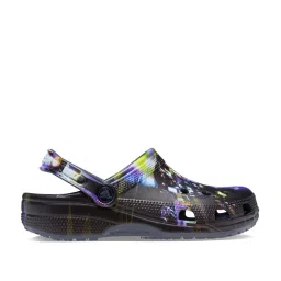 Crocs Men's Classic Black Back Strap Clogs image 1