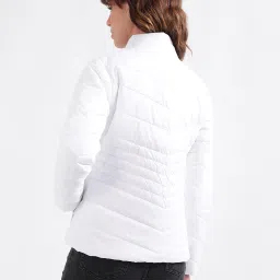 Iconic White Quilted Jacket image 2