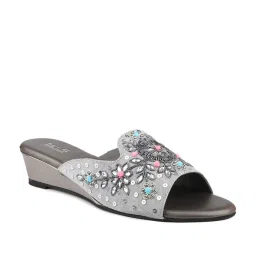 Inc.5 Women's Pewter Casual Wedges image 2