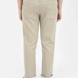 Crimsoune Club Kids Khaki Solid Trousers image 2