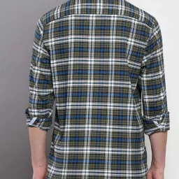 Tommy Hilfiger Putting Green Cotton Regular Fit Checks Shirt image 2