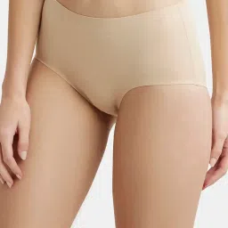 Jockey 1827 Women's High Coverage Microfiber Nylon Mid Waist Hipster With No Visible Pantyline image 2