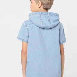 Jack & Jones Junior Light Blue Solid Shirt image 2