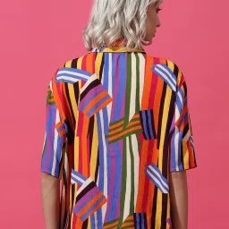 Only Multicolor Printed Shirt image 2