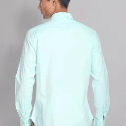 AD by Arvind Aqua Slim Fit Shirt image 2