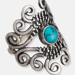 Fabindia Silver Adjustable Ring image 4