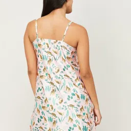 Ginger by Lifestyle Pink Printed Night Dress image 2