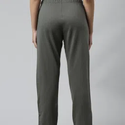Enamor Grey Cotton Lounge Pants image 2