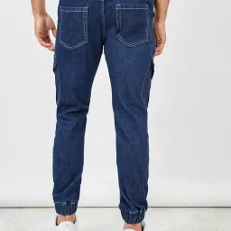 Styli Dark Blue Slim Fit Lightly Washed Jogger Jeans image 2