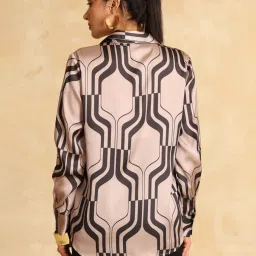 Kazo Purple Printed Formal Shirt image 2