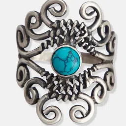 Fabindia Silver Adjustable Ring image 3