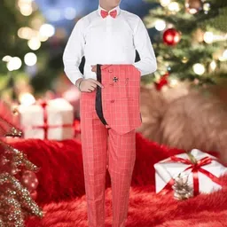 Eliq Boys Single-Breasted Three-Piece Suit image 4