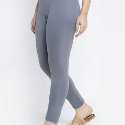 Gracit White & Red Mid Rise Leggings - Pack Of 3 image 4