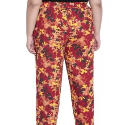 Oxolloxo Multicolor Floral Print Pants image 2