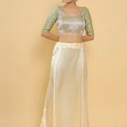 Soch Beige Saree Shapewear image 5