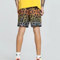 Puma Black Relaxed Fit Texture Sports Shorts image 2