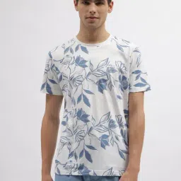 Antony Morato Blue Cotton Regular Fit Printed T-Shirt-picture-21