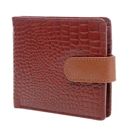 Teakwood Leathers Tan Leather Rfid Bi-Fold Wallet for Men image 2