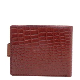 Teakwood Leathers Tan Leather Rfid Bi-Fold Wallet for Men image 3